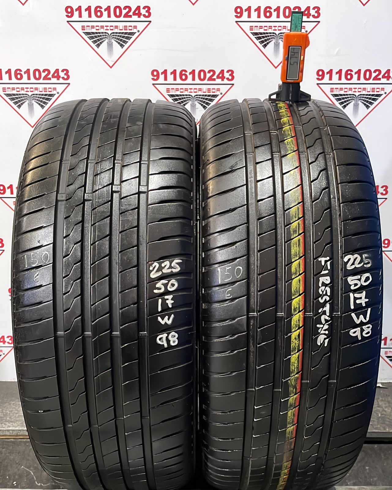 FIRESTONE ROADHAWK USADO  225/50 R17 98 W